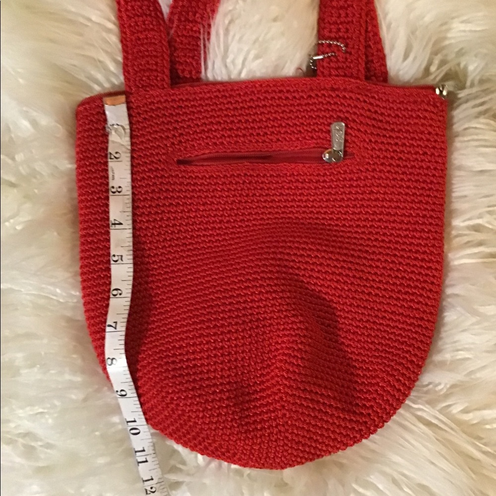 Woman’s red the sack shoulder bag/purse - Picture 2 of 8